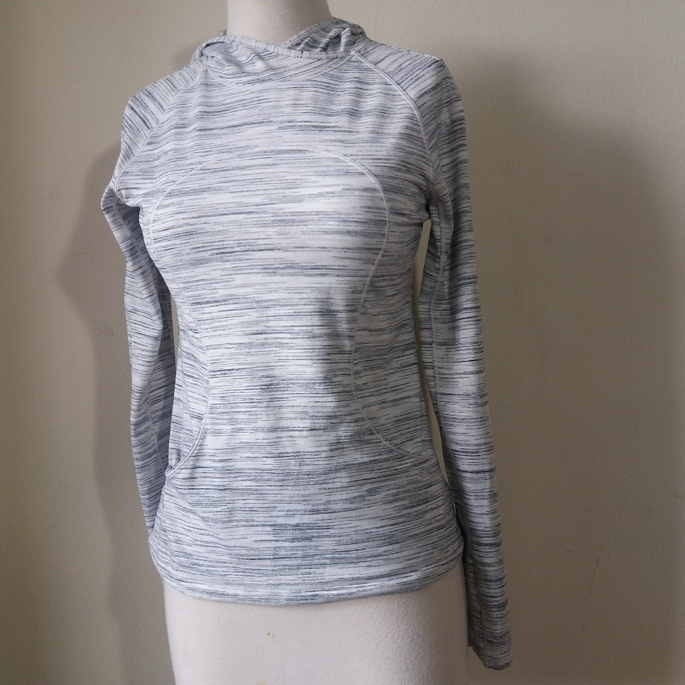 Lululemon Pullover Hoodie Gray Heather size 8